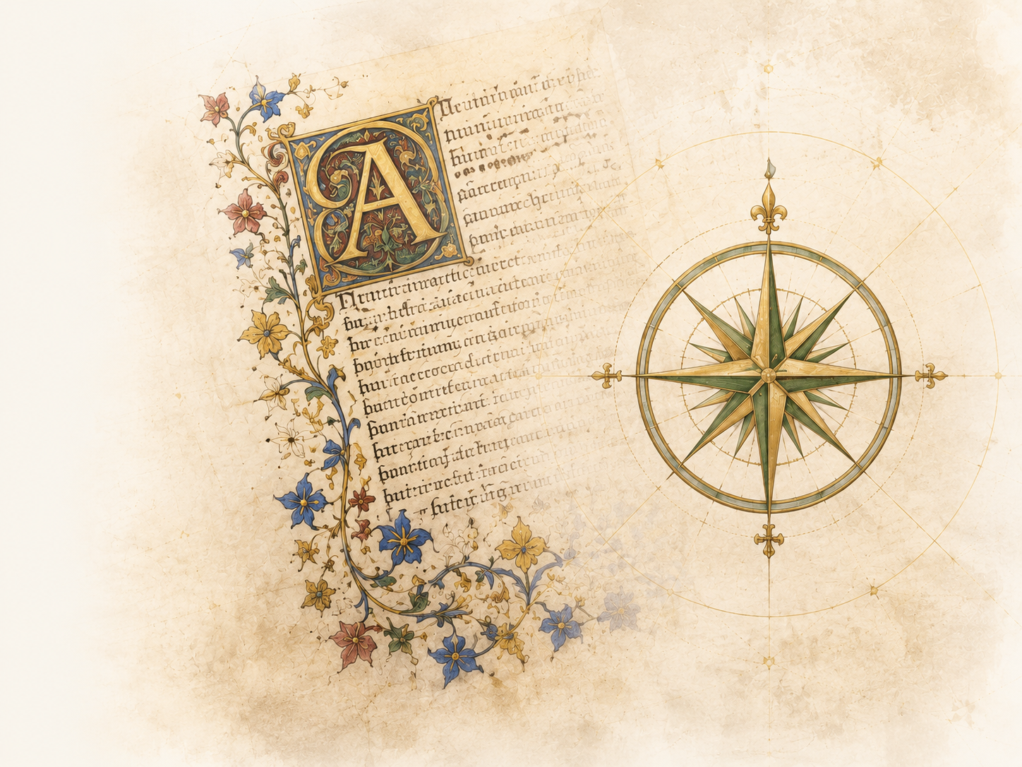 compass background
